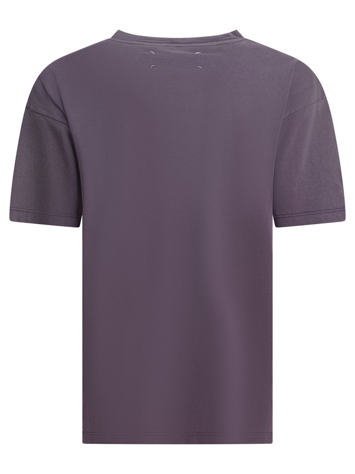 Maison Margiela T-Shirt With Reverse Logo T-shirts - Purple | 4f63b983302ced0e7026d9e7645a909c33231851