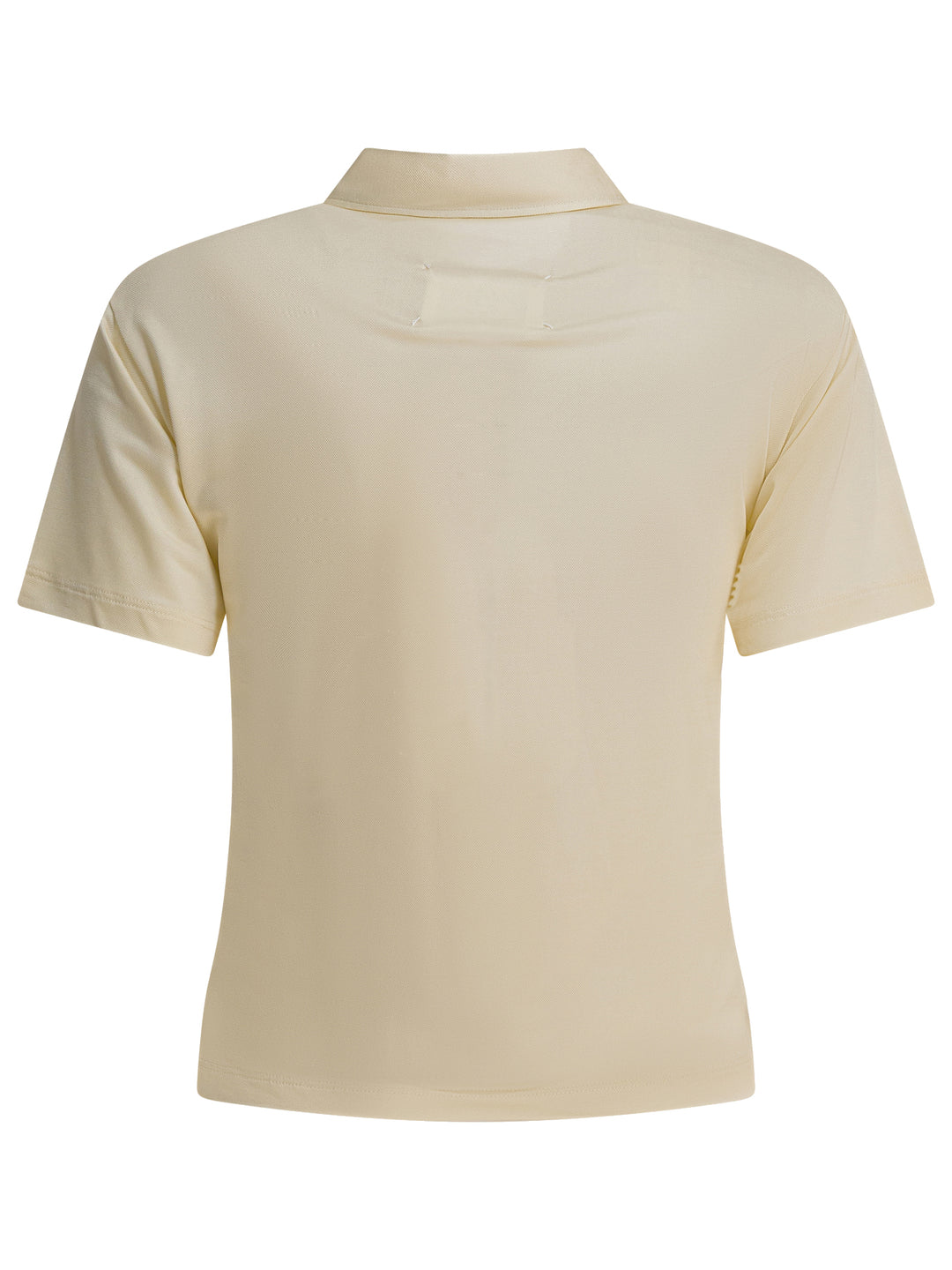 Maison Margiela Viscose Polo Shirt Polo shirts - Beige | 91e2691f3c1816d1bececd1fe470786ecbdfaaf7