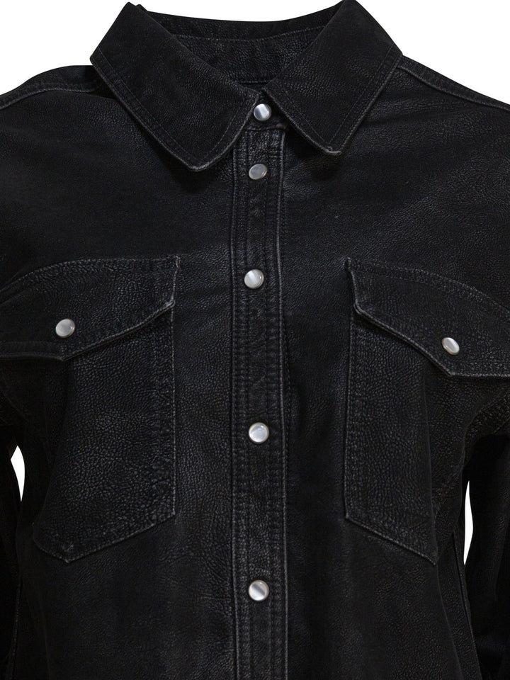 Marant ÉToile Karima Shirts - Black | c7d0826913e299b967126f83268a9544c39a016b