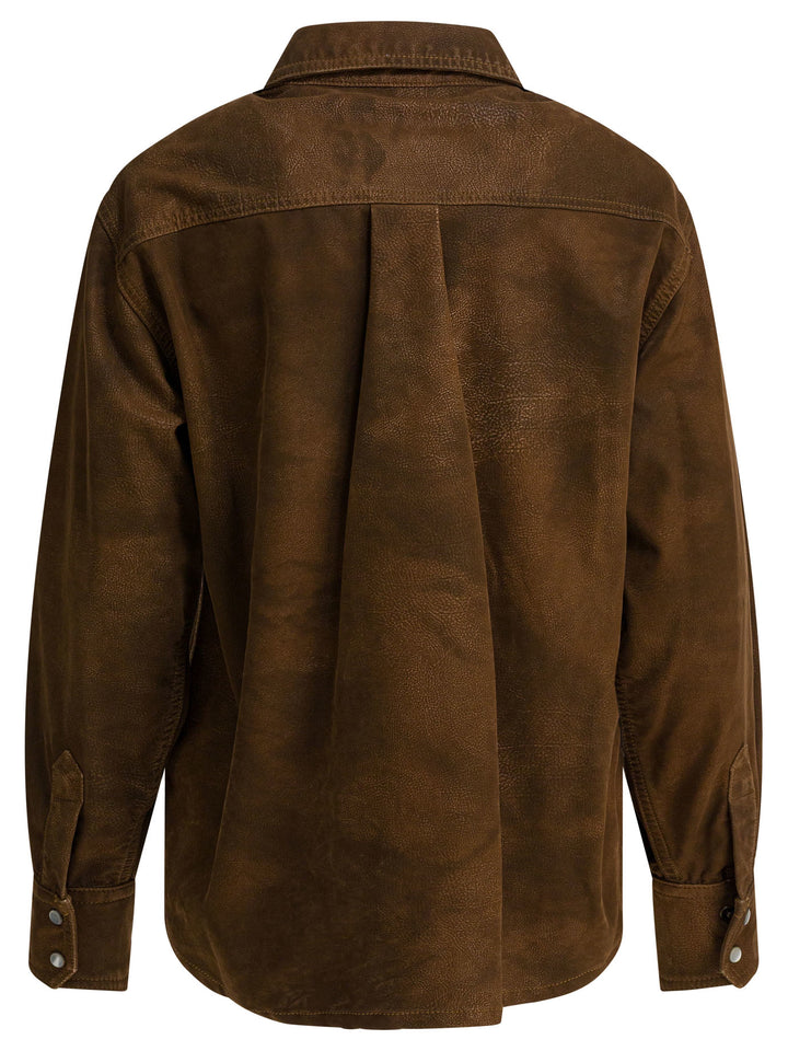 Marant ÉToile Karima Shirts - Brown | 7b82ff5d2335666da2fa7b83808c6fea08d39475