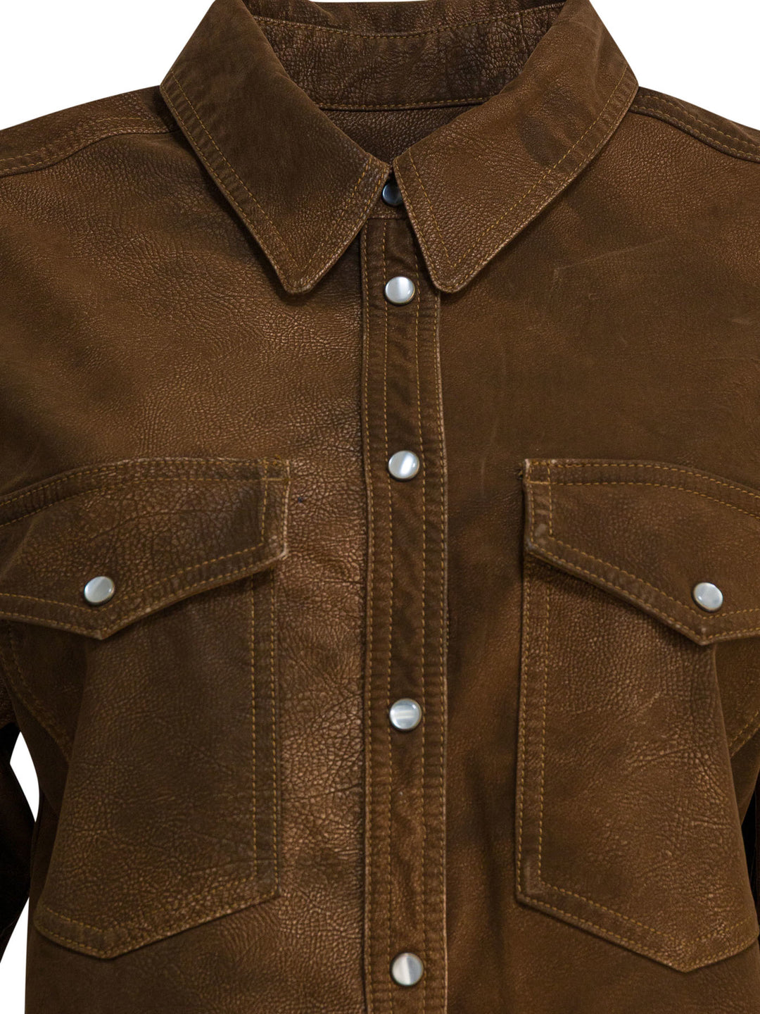 Marant ÉToile Karima Shirts - Brown | 6a461e94403c1fffe613269dd3584b04aa629b93