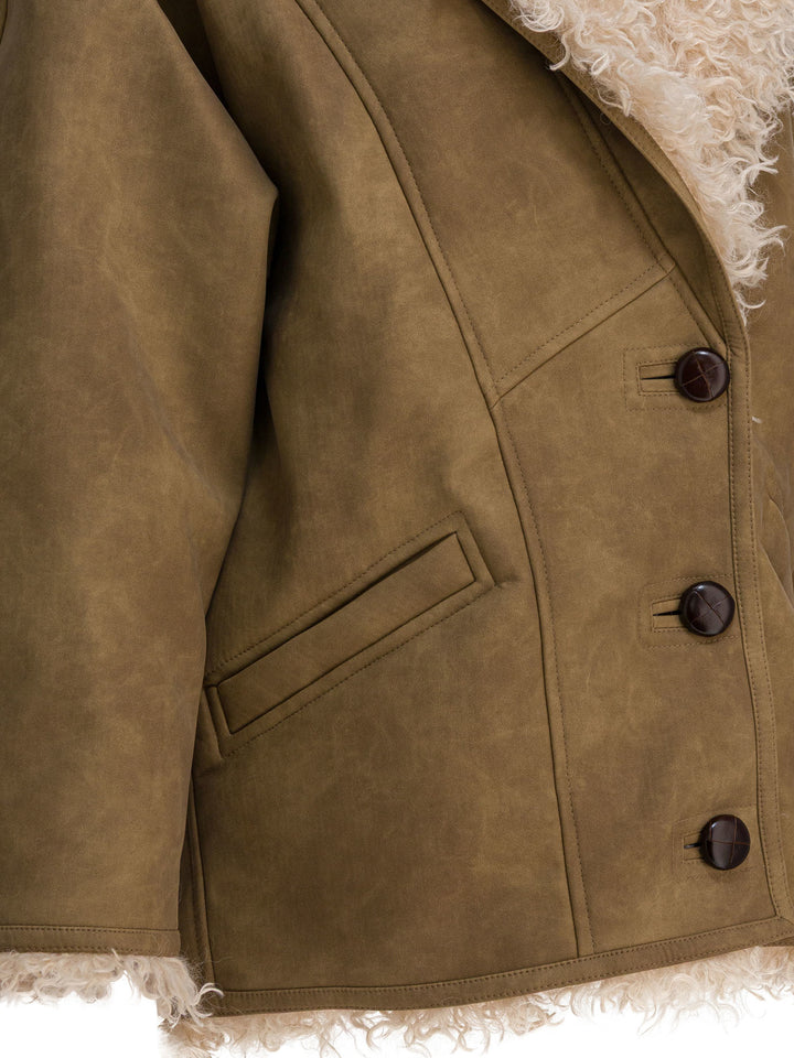 Marant ÉToile Clea Jackets and Coats - Brown | 4719acfbad6e55b9f1fa46b555144a90957e38bc