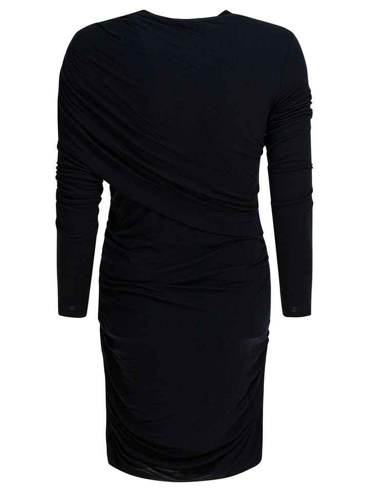 Marant ÉToile Denise Dresses - Black | 3724ab9eb278ac6b1a45e75e5aaa0b29e4697bf0