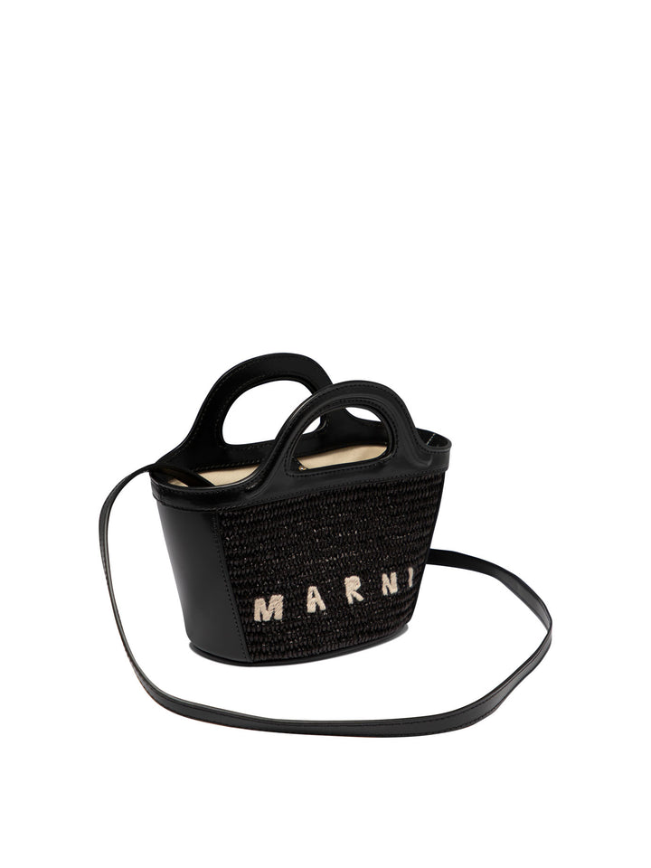 Marni Tropicalia Handbags - Black | 4260454a71562537149dfcbded46d29d3bf49a1d