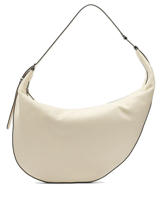Dot Shoulder Bags White