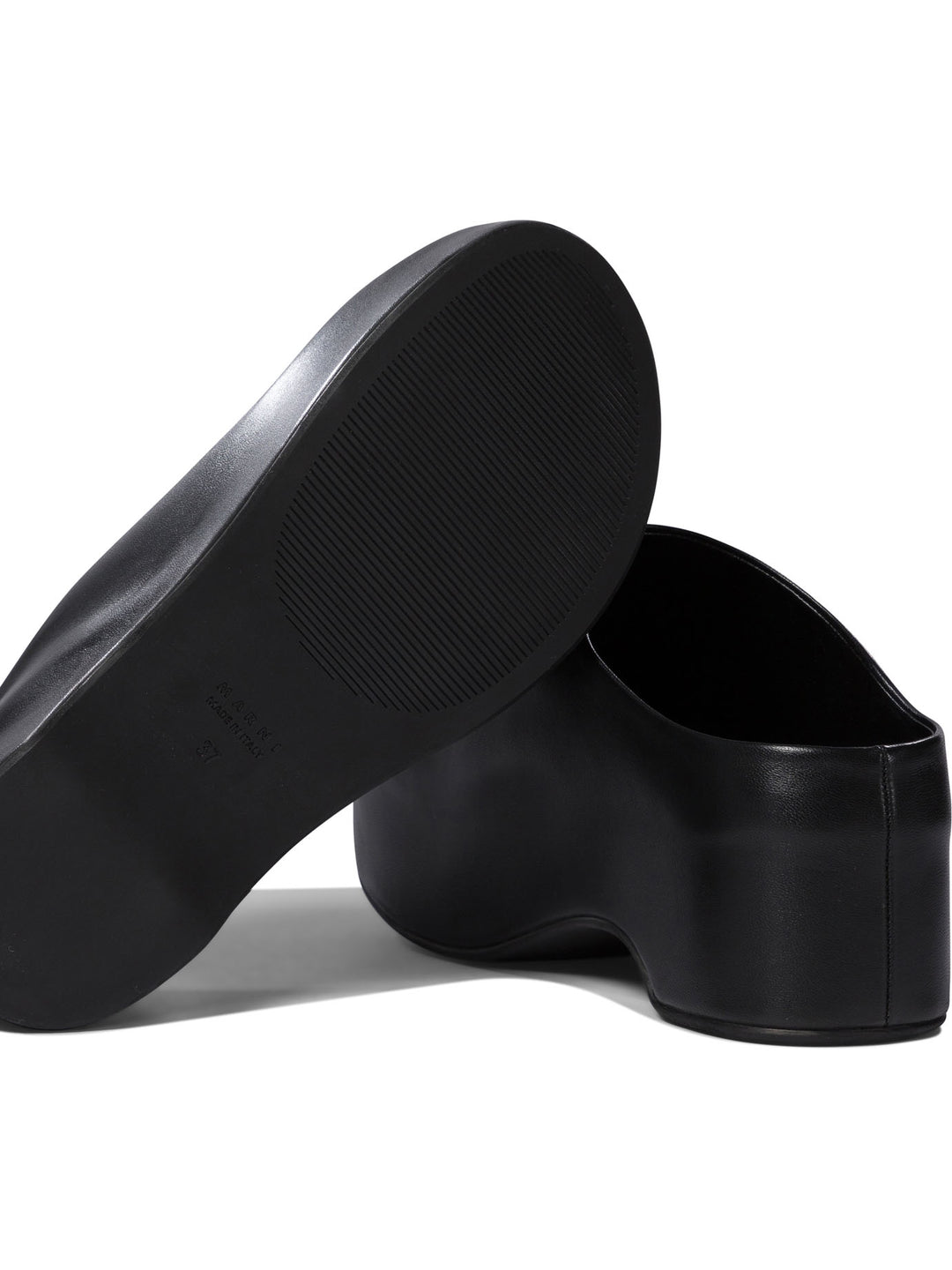 Marni Chunky Loafers & Slippers - Black | 5020d2cab462a11d3e494ffeedb007779beef01d