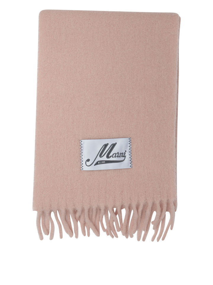 Marni Alpaca Scarf Sciarpe & Foulard - Pink | 1e89fba13c323d14d64ebc664339dc1ba44c1bf0