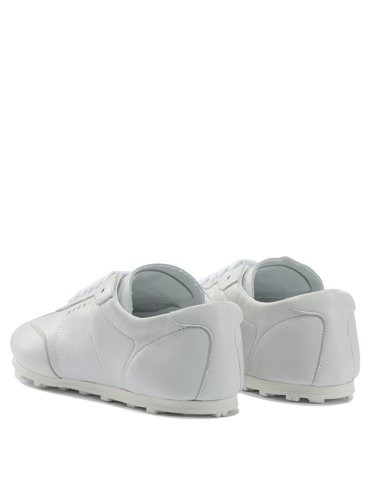 Marni Softy Soccer Sneakers & Slip-On - White | 04ff94b5183ba643cf9febbec90b9a70bf9637f8