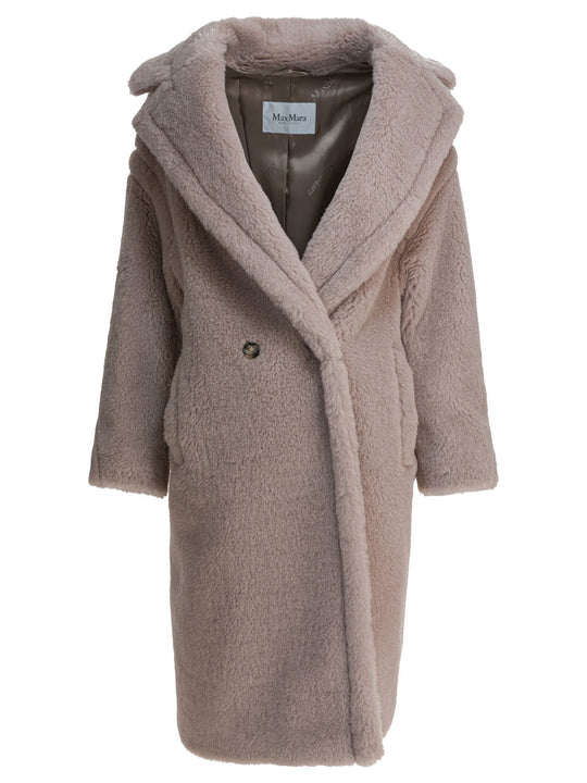 Teddy Bear Icon Coat Jackets And Coats Beige