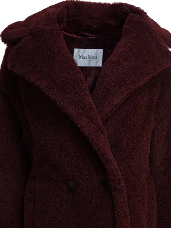 Max Mara Teddy Bear Icon Coat Jackets and Coats - Red | 0e724fa6e344842ef8646a6142f20cd8aa4f6cbb