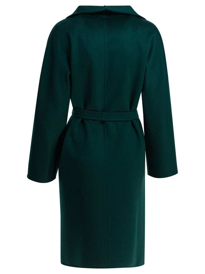 Max Mara Cashmere Midi Coat Jackets and Coats - Green | a06ae218d2cbdb38b1526d0172aa8b0a48e12504