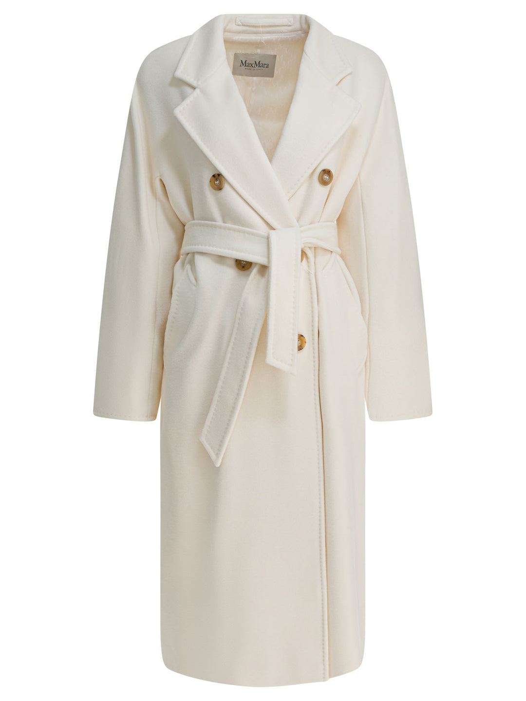 Max Mara 101801 Jackets and Coats - White | 218fec3c8960fb82639627621d76710e8b892226