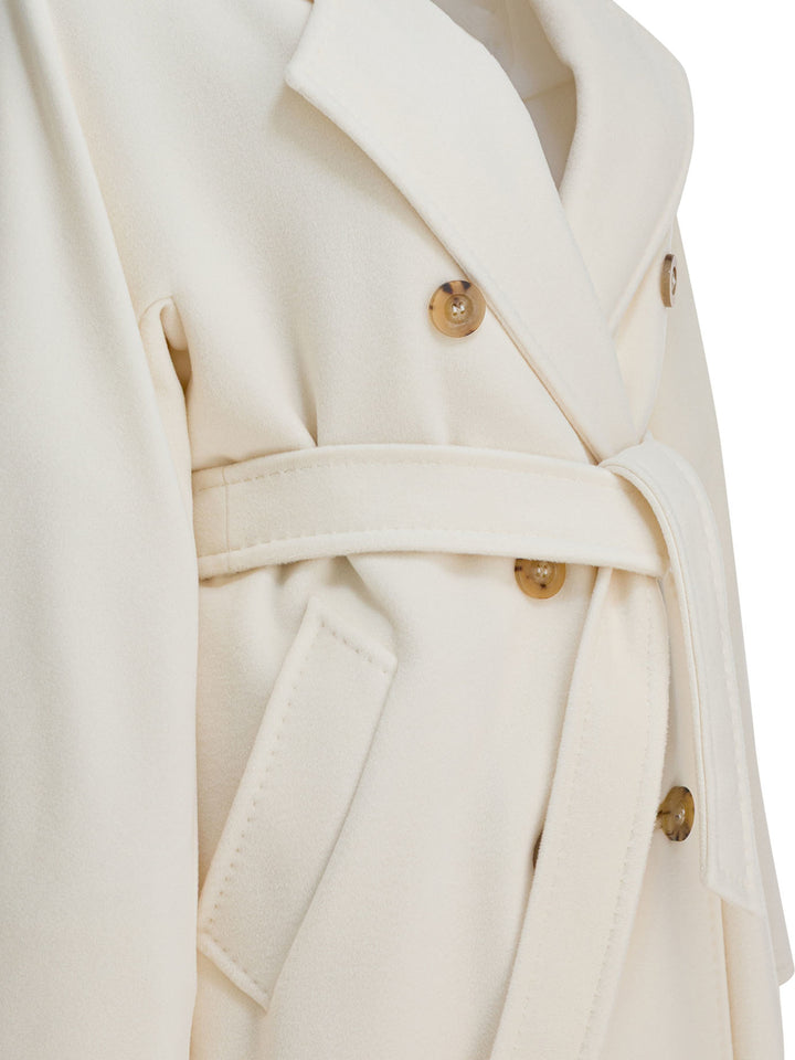 Max Mara 101801 Jackets and Coats - White | f3ec2bd6944f0af474e51012401b94866fec6904