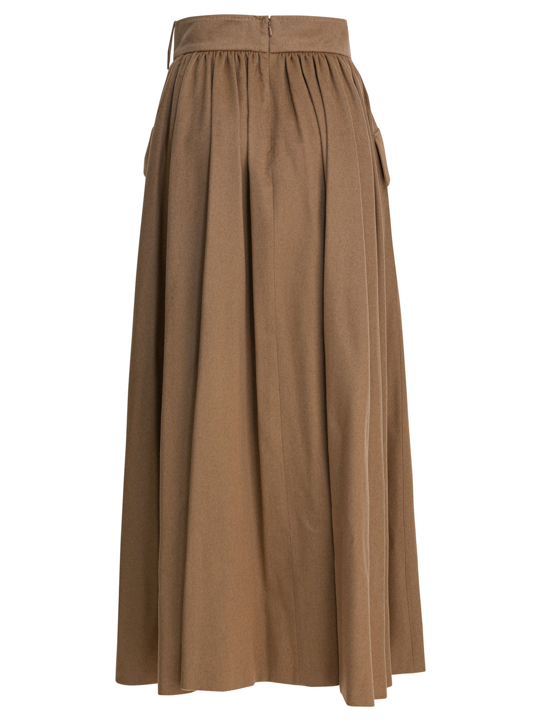 Max Mara Draped Wrap Midi Skirt Skirts - Brown | bcc1e6856dc75c48fffe0ba707703929fd0d08a6