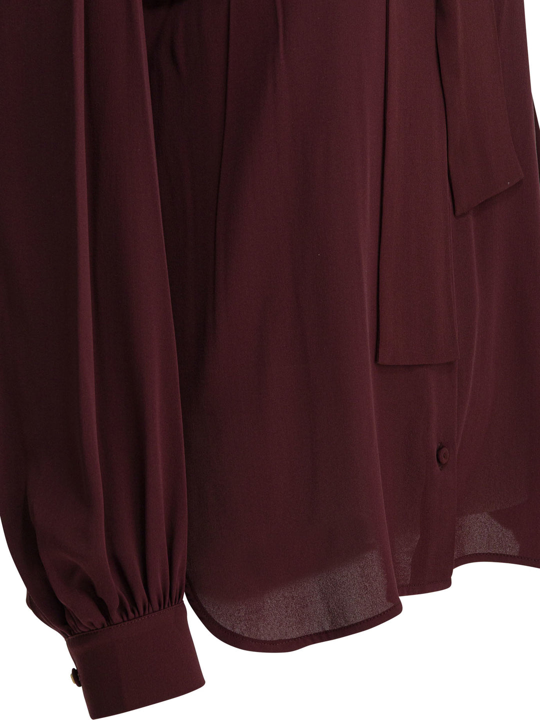 Max Mara Silk Charmeuse Shirt Shirts - Red | 85ac21ac1c5e37c1230795d5471111d56984b172