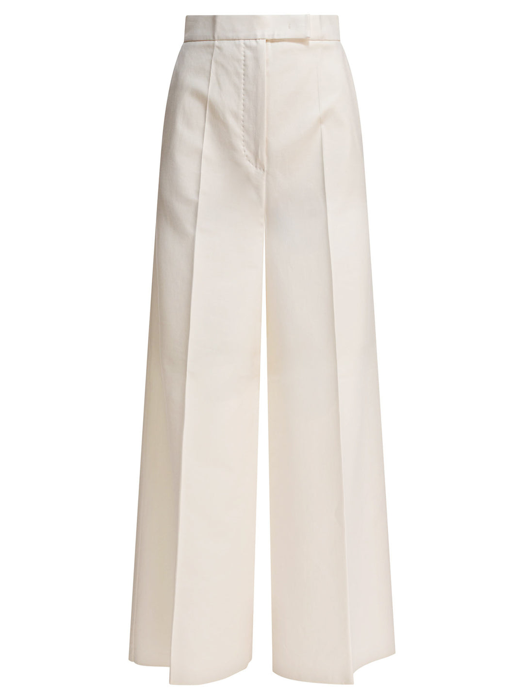 Max Mara Wide Leg Trousers - White | b9f6a1ad3e170864e28ee0c771746795485ae776