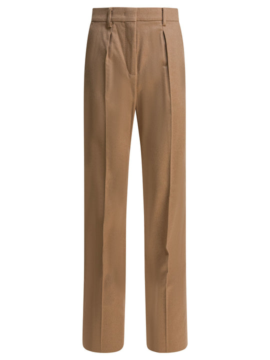Men'S Pants In Camel Trousers Brown