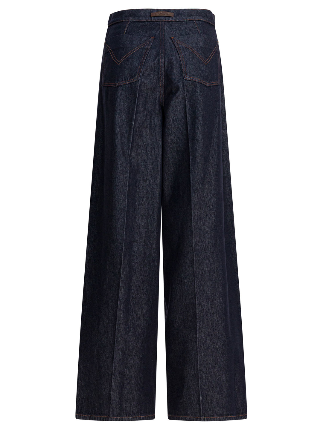 Max Mara Denim Wide Leg Jeans - Blue | c1a683a9e576e90ffd34a1341129822698b8c0f2
