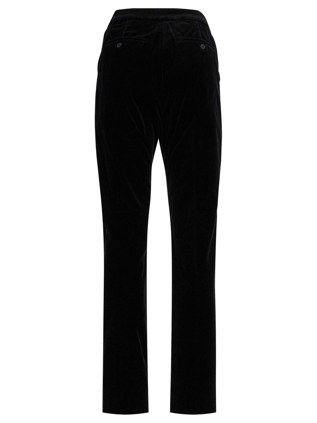 Max Mara Velvet Pants Trousers - Black | 741e0f408c242e735fc223ea825ec8ceb5198472