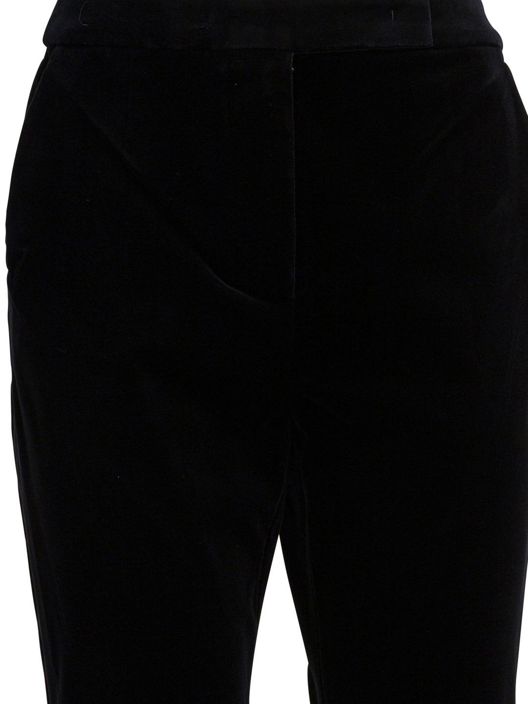 Max Mara Velvet Pants Trousers - Black | 92edddbf5fdb6104b75bf20179c38812a3e895f6