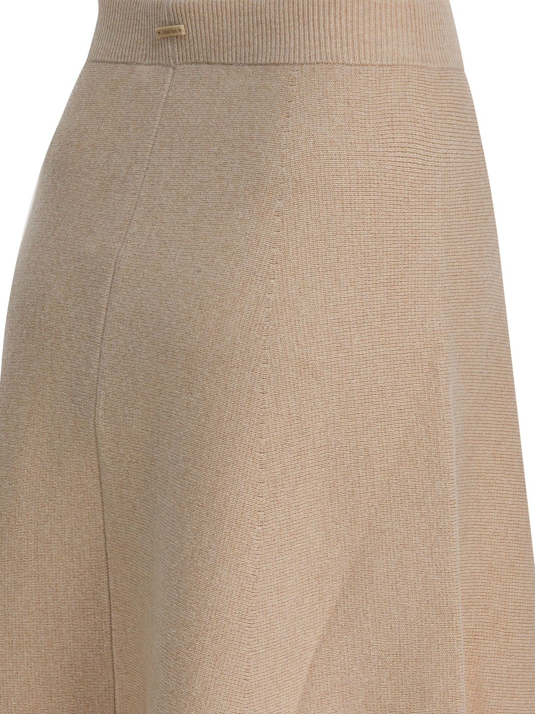 Max Mara Wool And Cashmere Flared Skirt Skirts - Beige | 0a04769aaba08c391f7f6ad7cb59f264699134d5