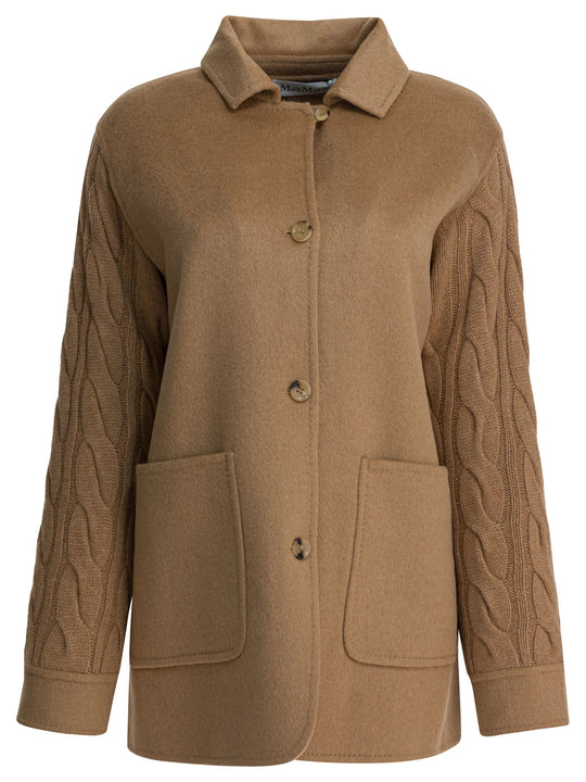 Coat In Camel Jackets And Coats Brown