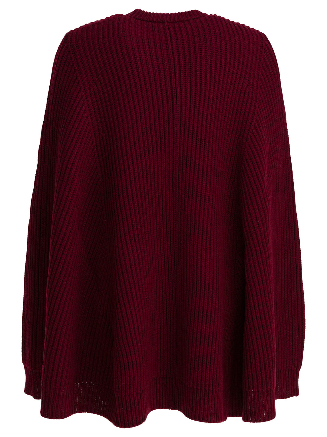 Max Mara Wool And Cashmere Cape Dress Dresses - Bordeaux | bee56c7faeaa43acbe7b83583f2e0a2a827ad47e