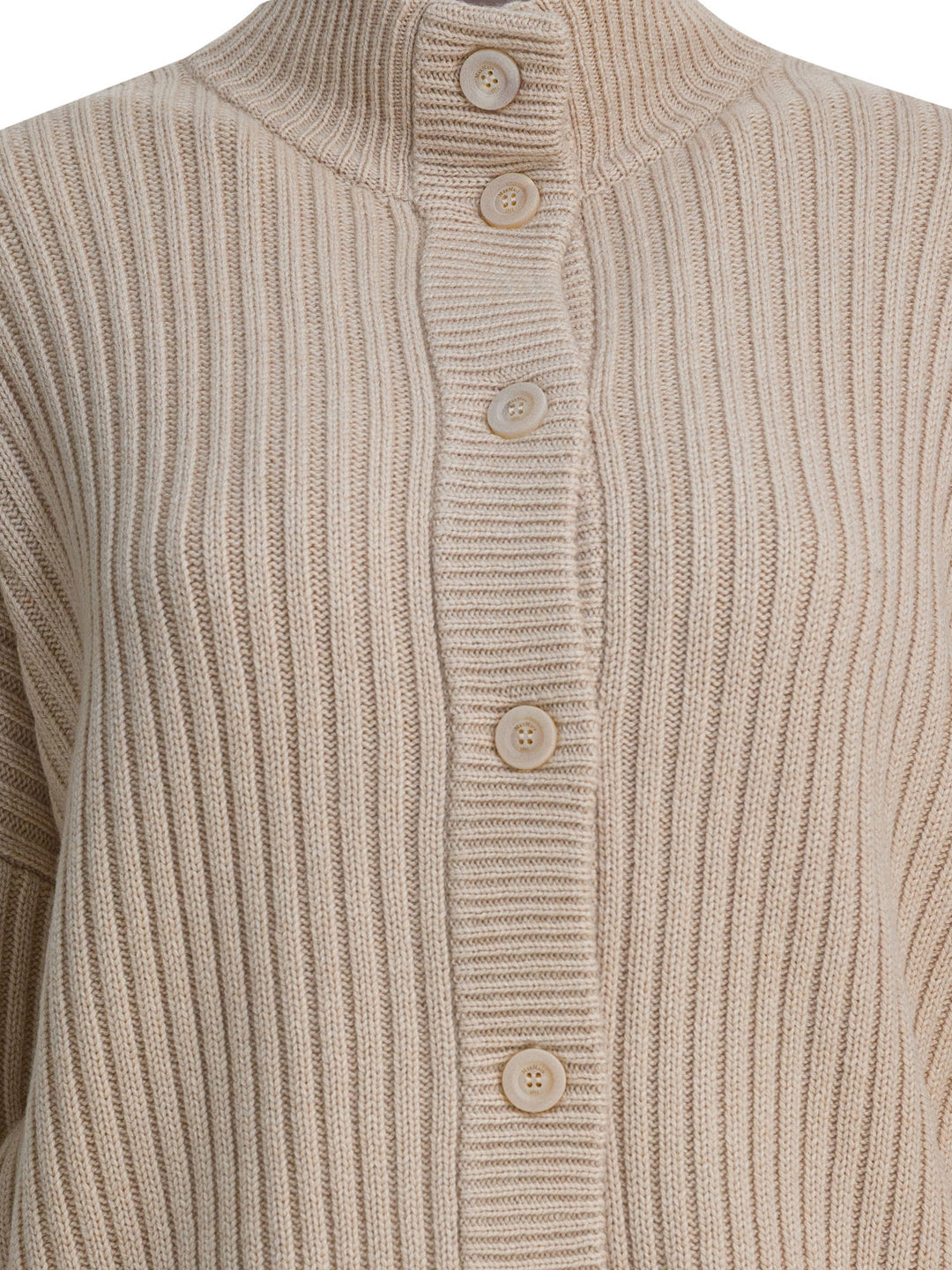 Max Mara Wool And Cashmere Cardigan Knitwear - Beige | 8934f707157b88aadcab0a52d5d16ec82ad4e0f4