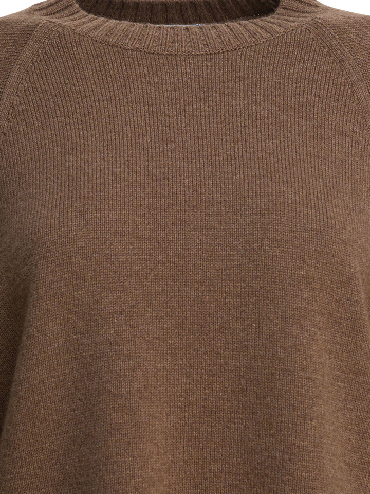 Max Mara Wool And Cashmere Over Sweater Knitwear - Brown | d8f29fb0ec8285b3e953af9ff46383650f688760
