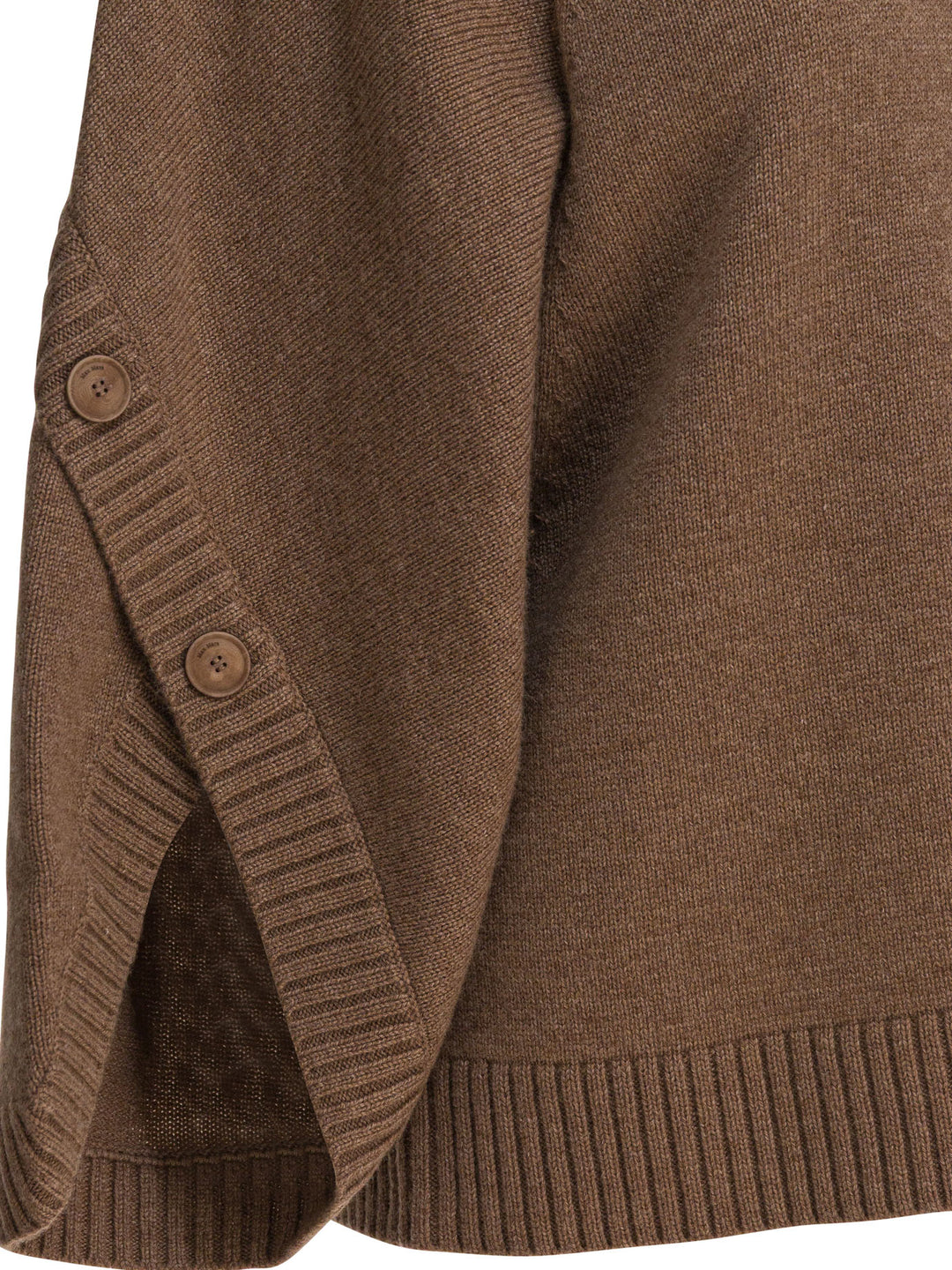 Max Mara Wool And Cashmere Over Sweater Knitwear - Brown | 52815e0aec69dcbd1a3e9153f3b013722a90a13b