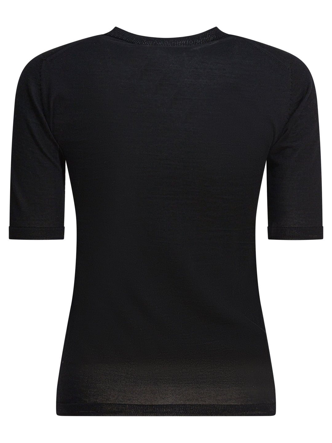 Max Mara Basic Wool Sweater T-shirts - Black | e392ab458884c0f16cc12cf8e7779da101ee7d51