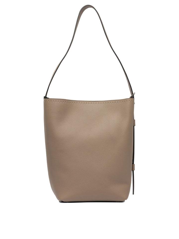 Max Mara Archetipo Shoulder Bags - Brown | 06767c44e29e11655b8381c9d9d55496535df3b4