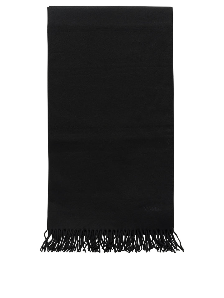 Max Mara Camel Scarf Sciarpe & Foulard - Black | 90f320c9236d574bb425f63c70b3a65bf2b06a30