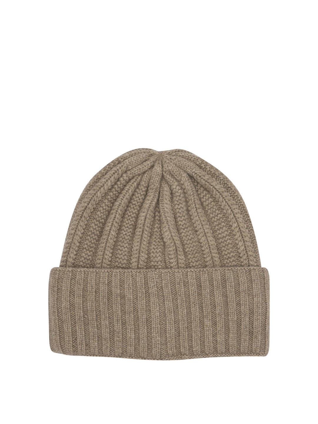Max Mara English Rib Cashmere Beanie Hats - Beige | 170da77c7791f719ef554d3e3e48471c87b771c0