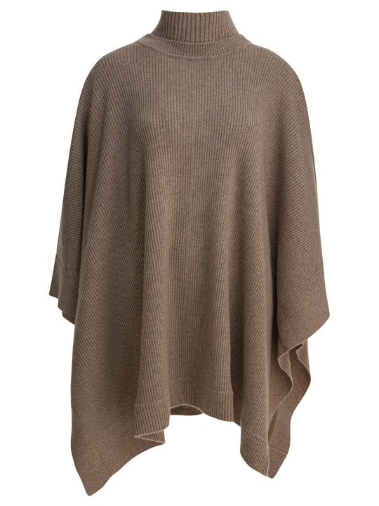 Cashmere Cape Jackets And Coats Beige