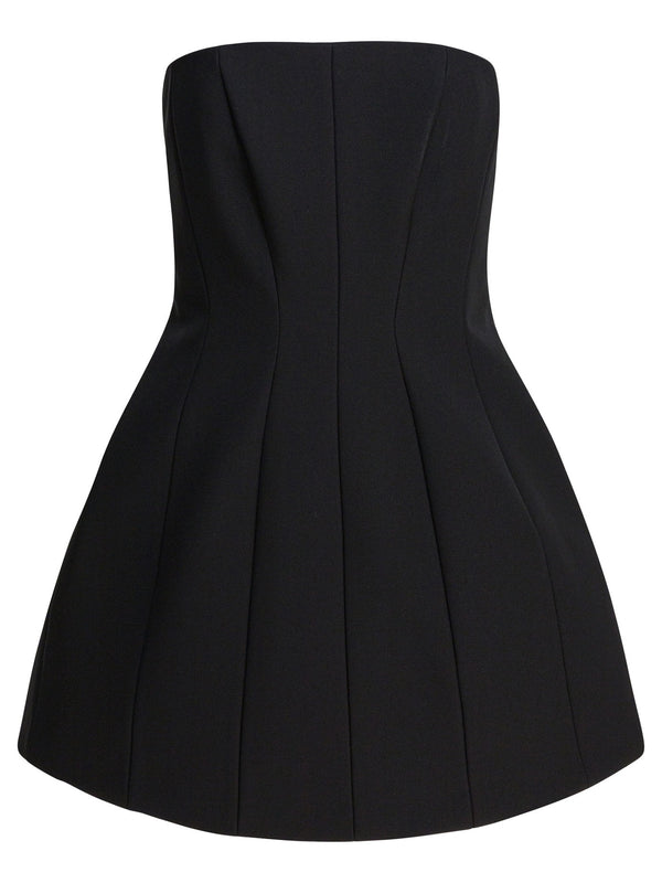 Short Wrap Dress Dresses Black