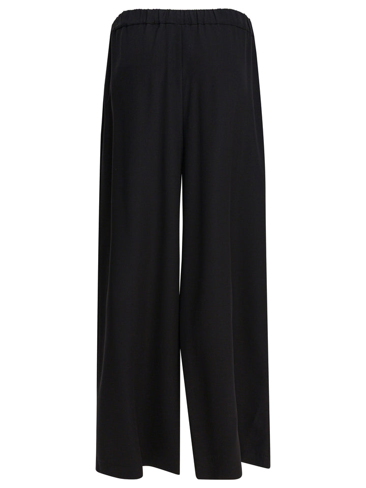Max Mara Pure  Trousers - Black | 12c301822e3603f6125fdd7680db68b05f409bd0