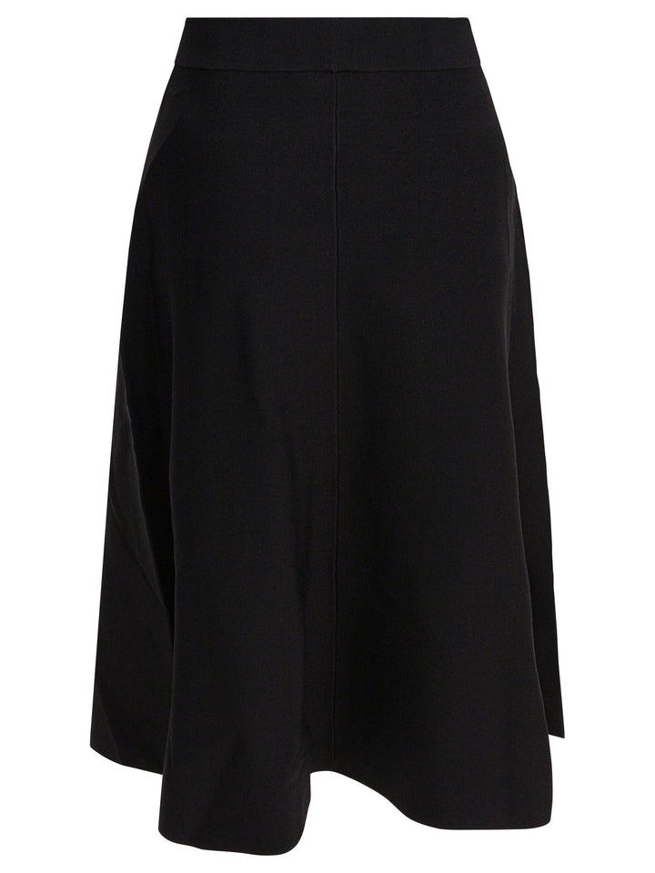 Max Mara Pure Flared Midi Skirt Skirts - Black | 238c2762f4c4967f2f2f940ca51ffe288409cfd0