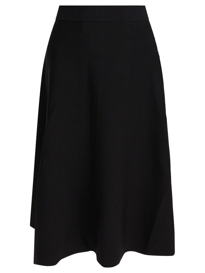 Max Mara Pure Flared Midi Skirt Skirts - Black | 745101f5a7fc0e63a99ece226a76753e7f8aa09f