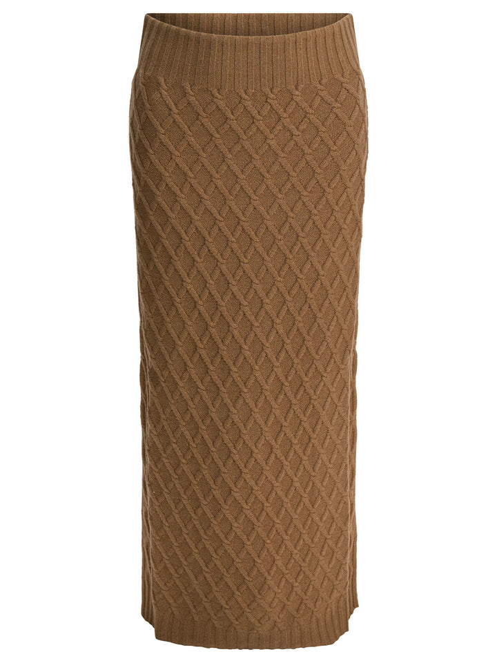 Max Mara Pure  Skirts - Brown | 5f6a370f52b8246ee733a1ebd737ff0da35e942a