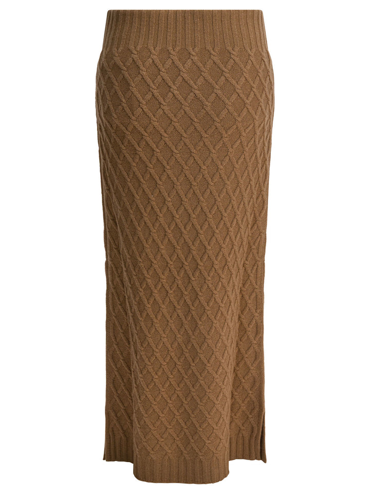 Max Mara Pure  Skirts - Brown | 299d867180bed3839a959c249576a545ede002ca