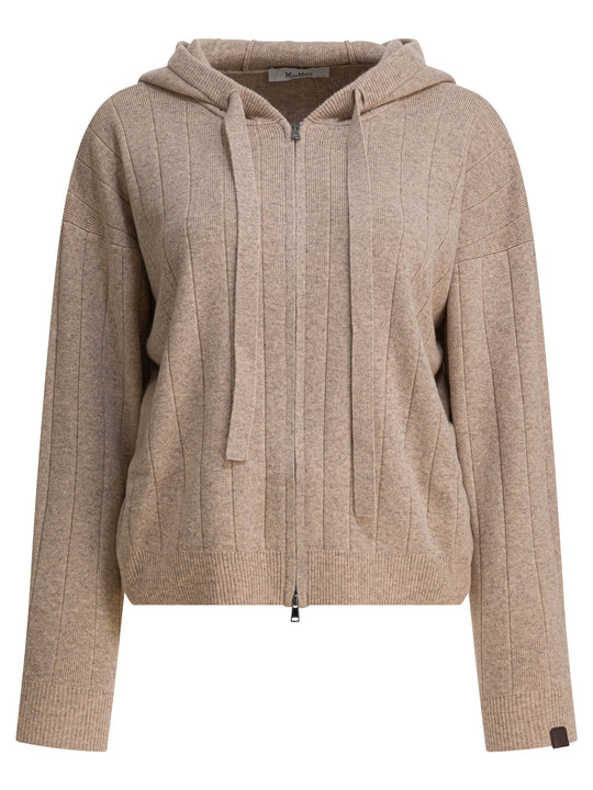 Cashmere Cardigan Knitwear Beige