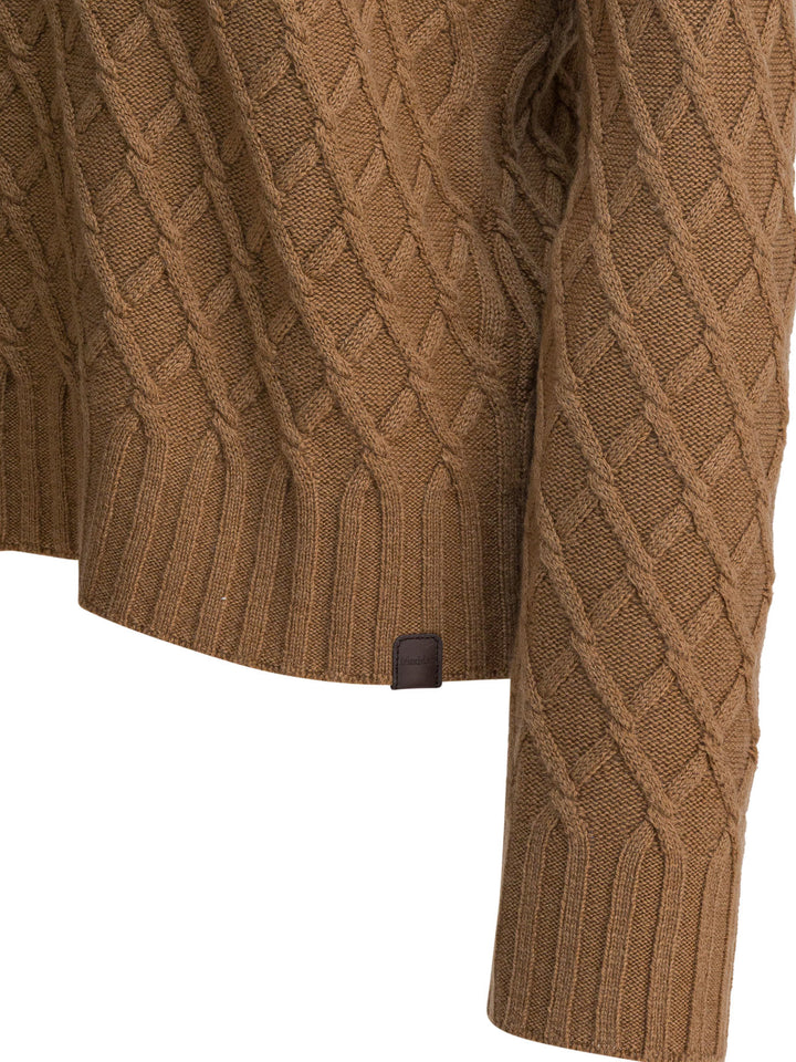 Max Mara Pure  Knitwear - Brown | 17f08286c0cc0286d07cab80587007a21c4b0c24