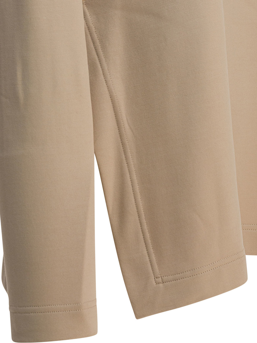 Max Mara Pure Silk And Cotton Sweatshirt Sweatshirts - Brown | bf0d081cc1d3c8934f51586d8eac4628120ba846