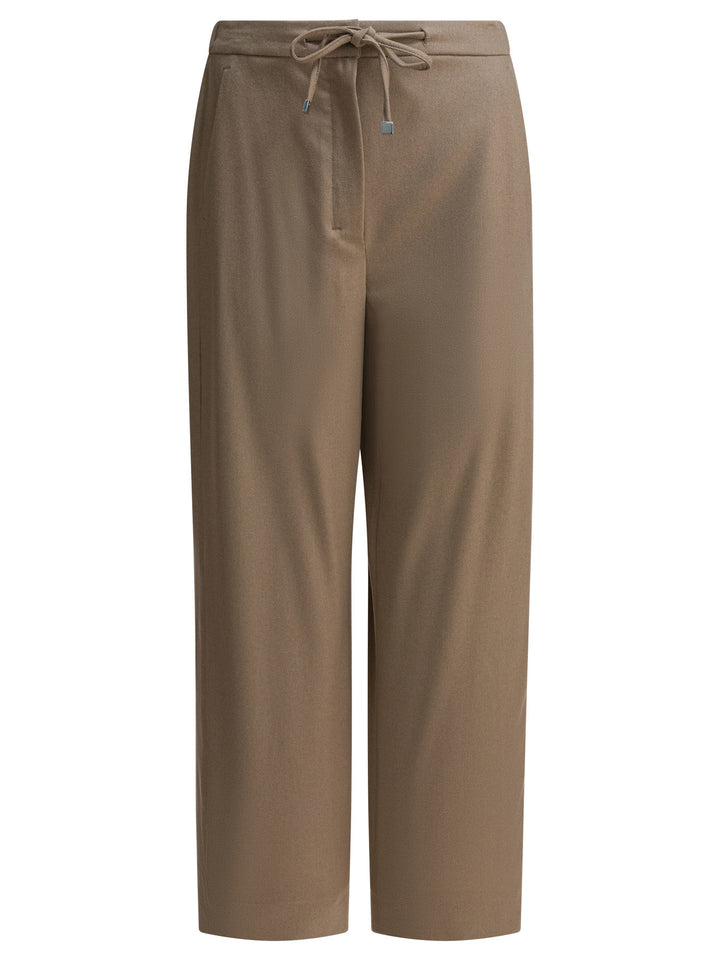 Max Mara S  Trousers - Beige | 719ebb08cf1c9e1a97261998f657a7dbb0f6561e