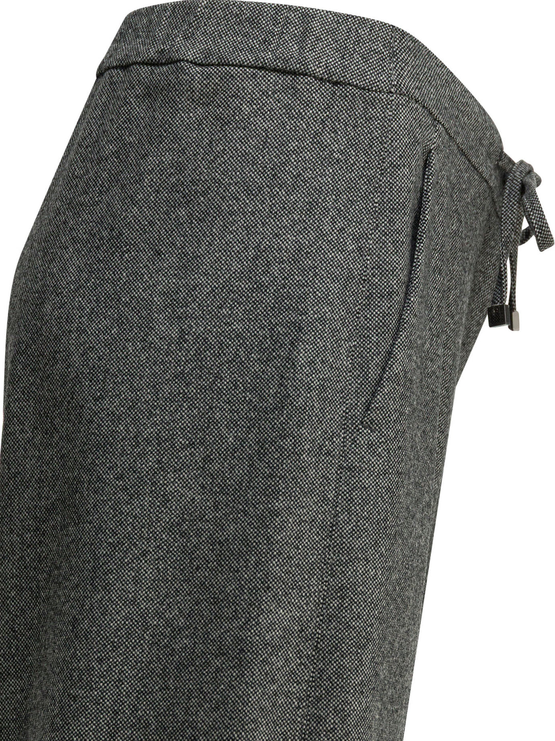 Max Mara S Wide Wool And Cashmere Pants Trousers - Grey | 582b9aa9f6d28fd421e94ae7fc528ad7a98b5f20