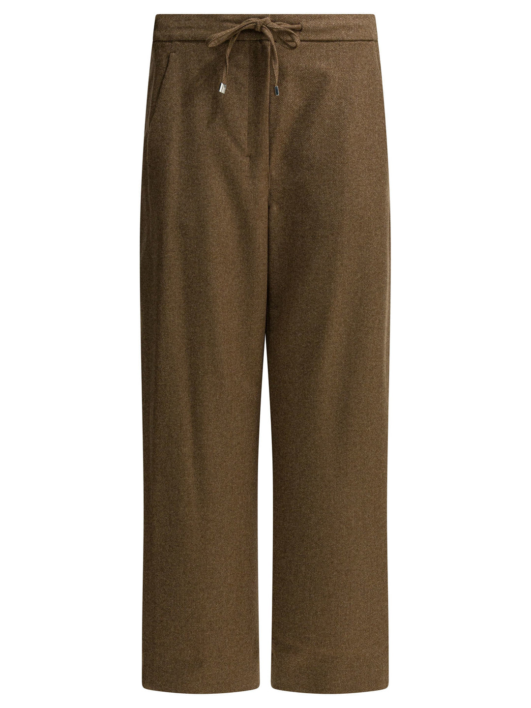 Max Mara S Wide Wool And Cashmere Pants Trousers - Beige | 36c2f46f1840514c5d0dc7801a98b60182fd7fd6