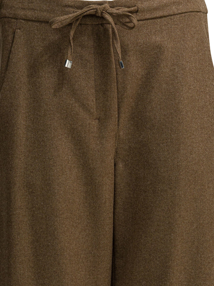 Max Mara S Wide Wool And Cashmere Pants Trousers - Beige | 01dc03943d4443e124547657f202ca9ab6aea241