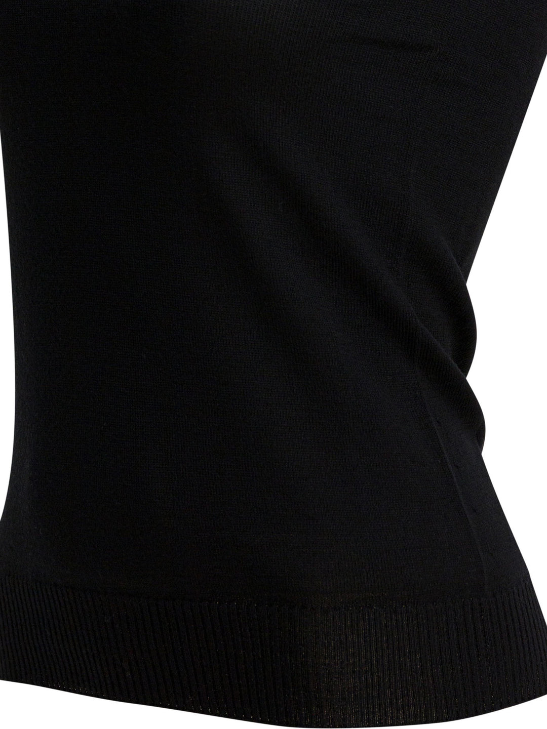 Max Mara Sportmax Mock Neck Sleeveless Knitwear - Black | 726dd88fe98a64a831f866a601e3a009be74494d