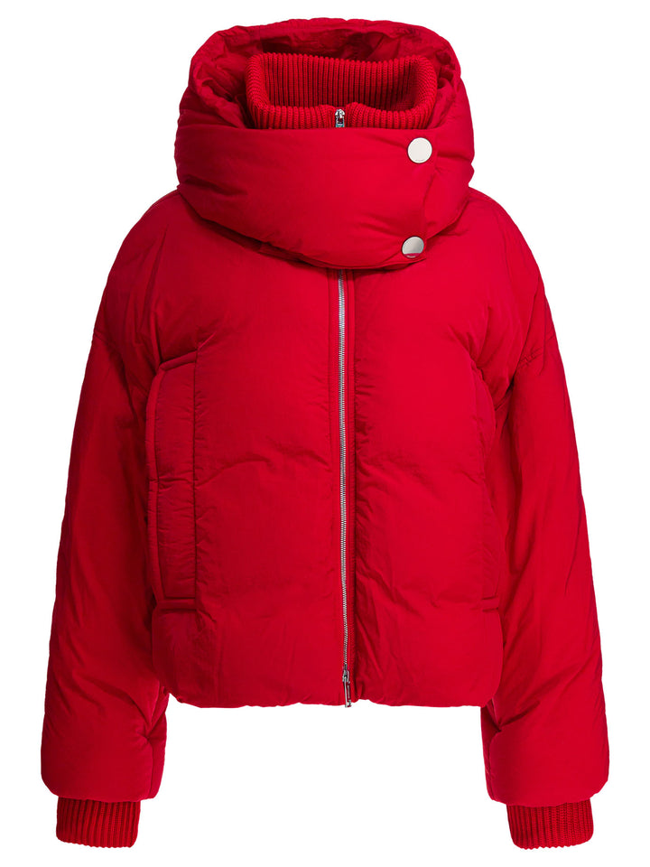 Max Mara Sportmax Anti-Drip Short Down Jacket Jackets and Coats - Red | c4288b8d5ed9c2df8473f1bb1ac6767dc294346d
